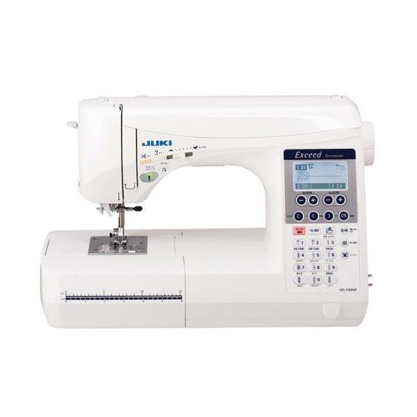 他サイト： コントローラー付　JUKI ジューキ Exceed Dressmake 家庭用ミシン HZL-F400JP 新品・メーカー保証付の商品画像