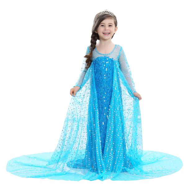 こども用 アナと雪の女王 プリンセス エルサ風 コスチューム ドレス ロングドレス 女の子 ハロウィン 仮装 コスプレ衣装 発表会 キッズ Ms Cs145 Miso A Miso 通販 Yahoo ショッピング