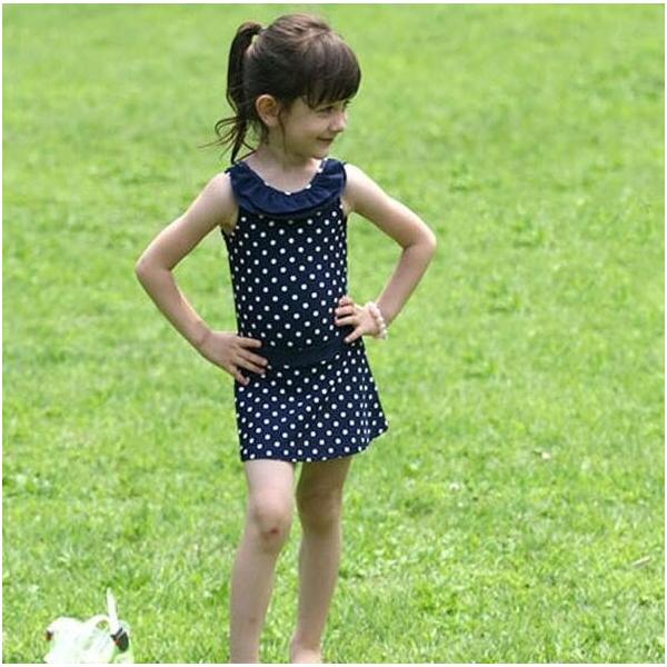 子供水着 キッズ水着 女の子 子供水着 ワンピース型 水玉柄 ネイビー フリル ドット 幼稚園 保育園 スイミング スイムウェア Buyee Buyee Japanese Proxy Service Buy From Japan Bot Online