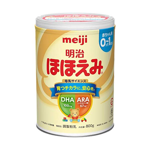 meiji ほほえみ 800g 0-1歳用 粉ミルク Amazon.co.jp: 明治 ほほえみ 800g 粉末 [0ヵ月~1歳頃の粉ミルク