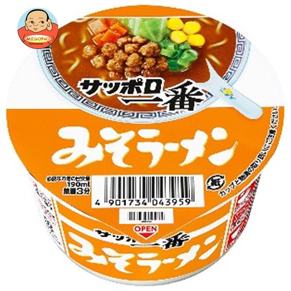 サンヨー食品 サッポロ一番 みそラーメン ミニどんぶり 46g×24(12×2)個