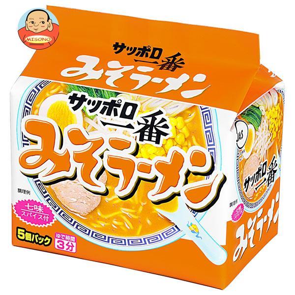 他サイト： サンヨー食品 サッポロ一番 みそラーメン 5食パック×6個入｜ 送料別の商品画像