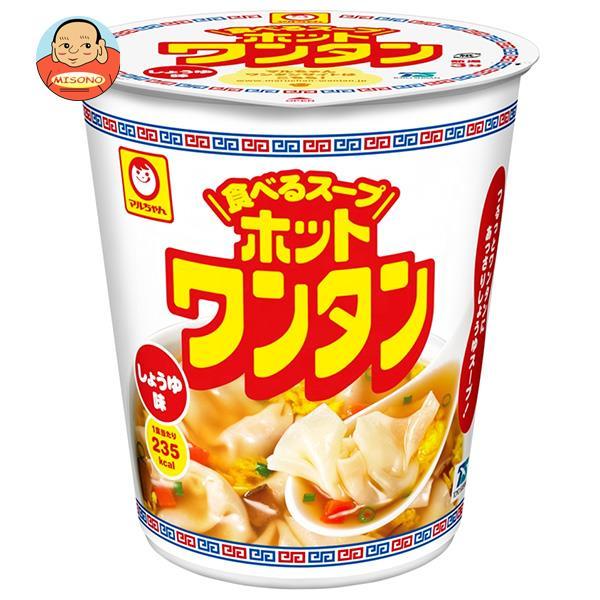 他サイト： 東洋水産 マルちゃん ホットワンタン しょうゆ味 46g×12個入｜ 送料別の商品画像