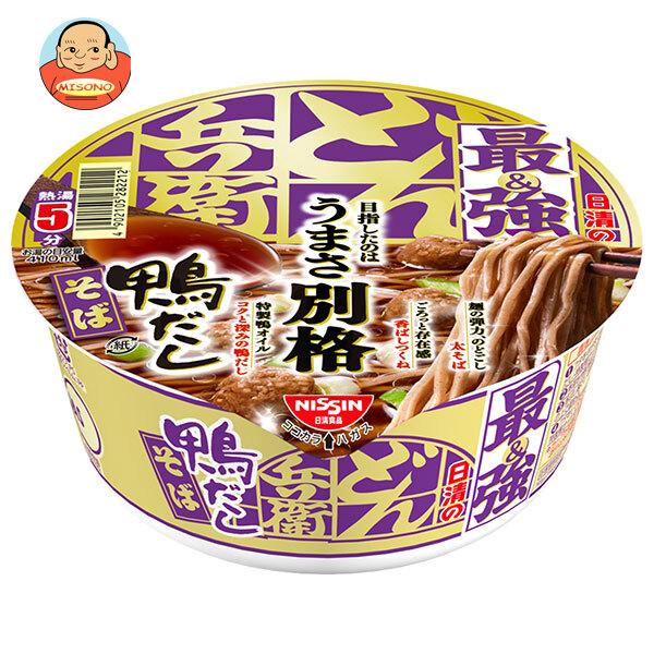 まとめ買いで送料がオトク！1ケースまでは、送料1個口（1梱包）の配送料金でお届けします。1個あたりの商品価格247円（税別）インスタント 即席 カップ麺 どん兵衛 最強どん兵衛 鴨だし 即席そば