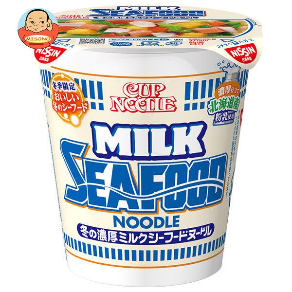 まとめ買いで送料がオトク！1ケースまでは、送料1個口（1梱包）の配送料金でお届けします。1個あたりの商品価格200円（税別）インスタント麺 ラーメン 即席 冬季限定 ミルクシーフード 濃厚シーフード クリーミースープ