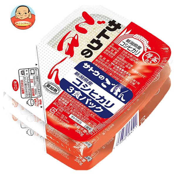 他サイト： サトウ食品 サトウのごはん 新潟県産コシヒカリ 3食セット (200g×3食)×12個入｜ 送料別の商品画像