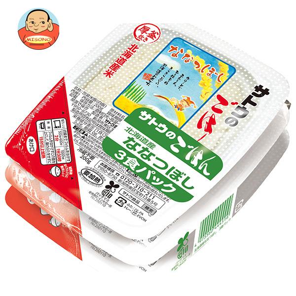 他サイト： サトウ食品 サトウのごはん 北海道産ななつぼし 3食セット (200g×3食)×12個入｜ 送料別の商品画像