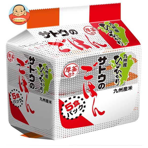 サトウのごはん5食パック　計60パック、計12袋 サトウのごはん サトウ食品 九州産ひのひかり 5食パック (200g×5食)×8