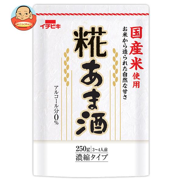 イチビキ 国産米使用 「麹あま酒」250g2袋 イチビキ 国産米使用 糀あま酒 250g×12袋入｜ 送料別 : 味園サポート