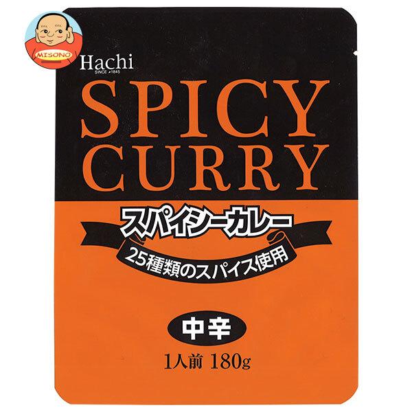 ハチ食品 スパイシーカレー お徳用 中辛 (180g×10袋)×4個入｜ 送料別 