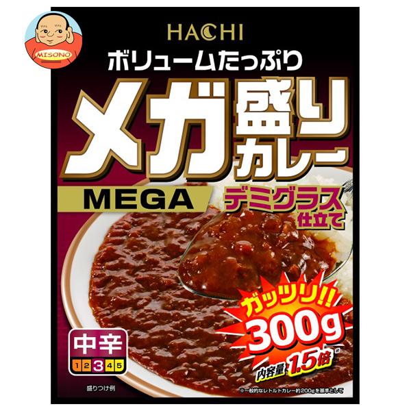 ハチ食品 メガ盛りカレー デミグラス仕立て 300g×22個入｜ 送料別