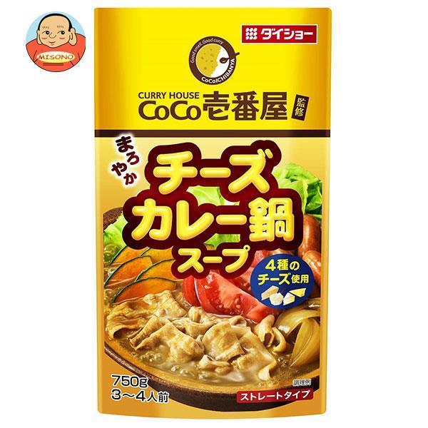 ダイショー CoCo壱番屋監修 チーズカレー鍋スープ 750g×10袋入