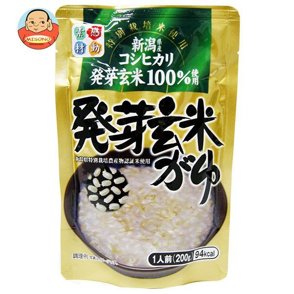 ヒカリ食品 こしひかり 発芽玄米がゆ 200gパウチ×24個入｜ 送料別