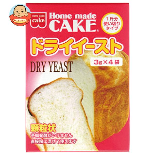 まとめ買いで送料がオトク！3ケースまでは、送料1個口（1梱包）の配送料金でお届けします。1箱あたりの商品価格127円（税別）ドライイースト 一般食品 パン材料