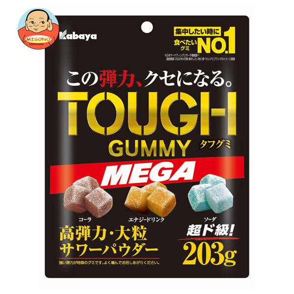 Kabaya カバヤ タフグミMEGA 203g×6袋入｜ 送料別 : 味園