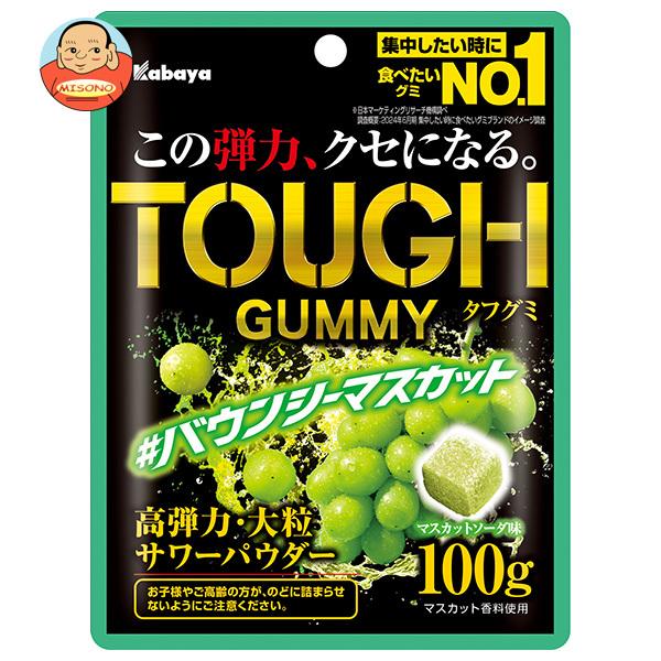 まとめ買いで送料がオトク！3ケースまでは、送料1個口（1梱包）の配送料金でお届けします。1袋あたりの商品価格207円（税別）お菓子 グミ 袋 TOUGH 高弾力 マスカット