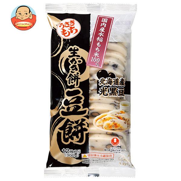 うさぎもち 生かき餅 豆餅 300g(12枚入)×10袋入｜ 送料別 : 味園