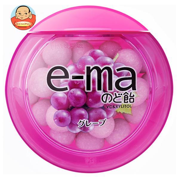 UHA味覚糖 UHAピピン e-maのど飴 容器 (グレープ) 33g×6個入｜ 送料別