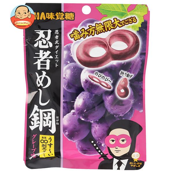 UHA 忍者めし 鉄の飴 グレープ味 UHA味覚糖 忍者めし 鉄の鎧 グレープ味 40g×3個 : ショップフジ
