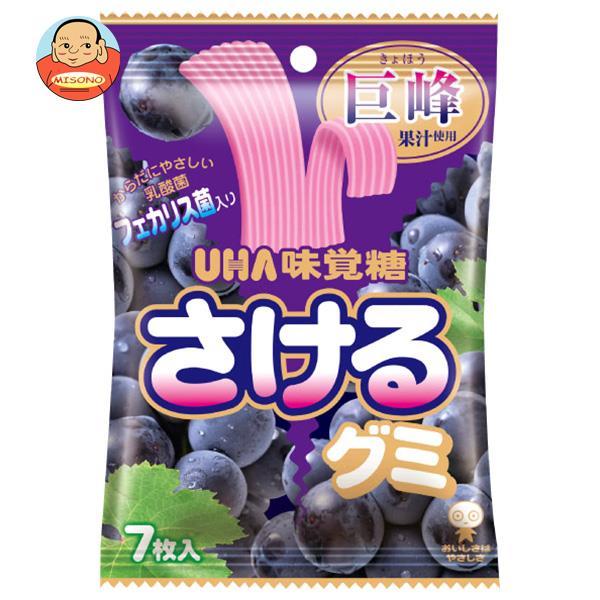 UHA味覚糖 さけるグミ 巨峰 7枚×10袋入 :a414-9:味園サポート ヤフー店 通販 