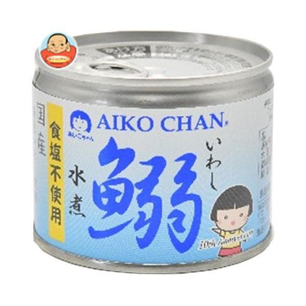 伊藤食品 あいこちゃん 鰯水煮 食塩不使用 190g缶×24個入｜ 送料別