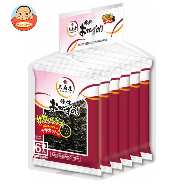 大森屋 おかずのり 6袋(8切6枚)×12袋入｜ 送料別 : 味園サポート