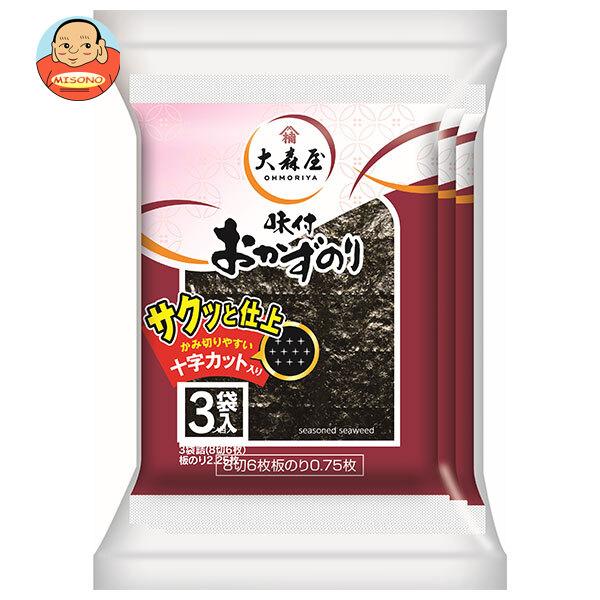 大森屋 おかずのり (8切6枚)3袋×30個入｜ 送料別 : 味園サポート