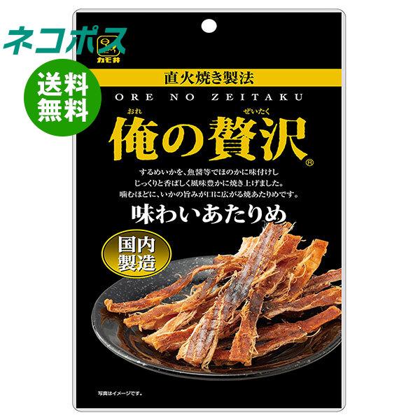 ネコポス カモ井 俺の贅沢 味わいあたりめ 18g×5袋入｜ 全国送料無料