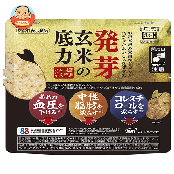 SBIアラプロモ 発芽玄米の底力 160g×10袋入｜ 送料別
