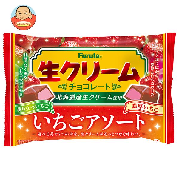 フルタ製菓 生クリームチョコ 114g×18袋入×(2ケース)｜ 送料無料 お菓子 おやつ チョコ チョコレート 生クリームチョコレート 北海道産 クリーム フルタ製菓 生クリームチョコ いちごアソート 114g×18袋入｜ 送料別