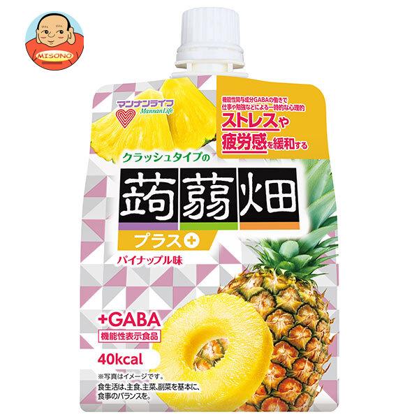 パイナップル畑様 リクエスト 7点 まとめ商品 マンナンライフ クラッシュタイプの蒟蒻畑プラス パイナップル味