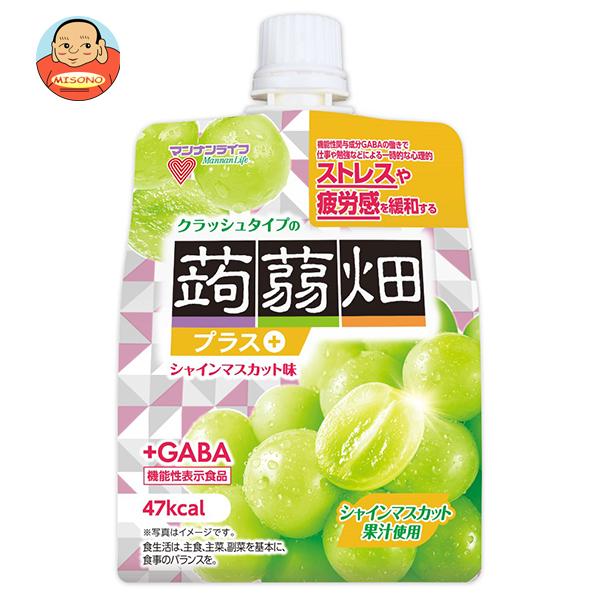 まとめ買いで送料がオトク！3ケースまでは、送料1個口（1梱包）の配送料金でお届けします。1本あたりの商品価格135円（税別）ゼリー飲料 こんにゃくゼリー マスカット