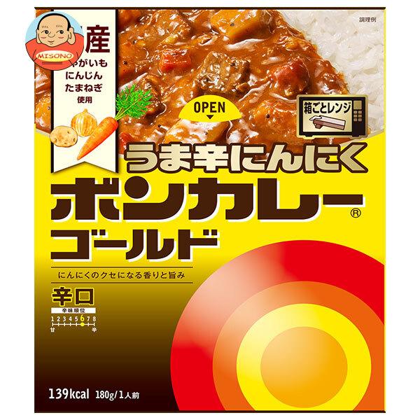 大塚食品 ボンカレーゴールド うま辛にんにく辛口 180g×30個入｜ 送料別