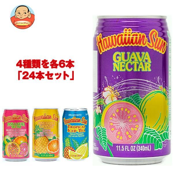 他サイト： リードオフジャパン ハワイアンサン 4種アソートパック 340ml缶×24本入｜ 送料別の商品画像