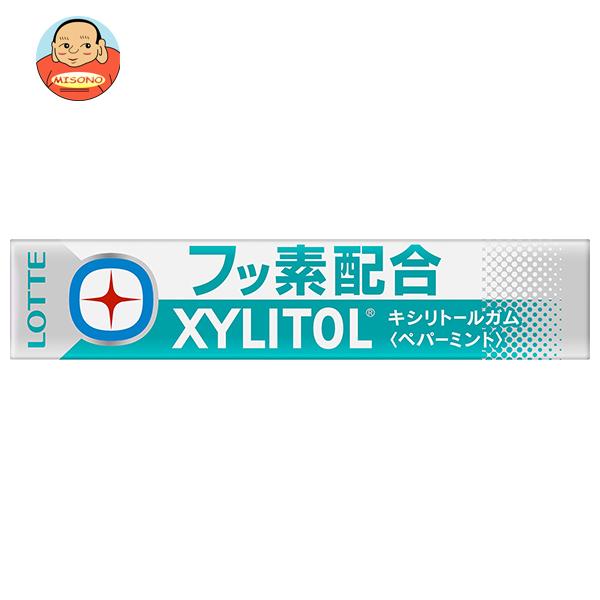 ロッテ（LOTTE） キシリトールガム +フッ素 ペパーミント 14粒×20個入