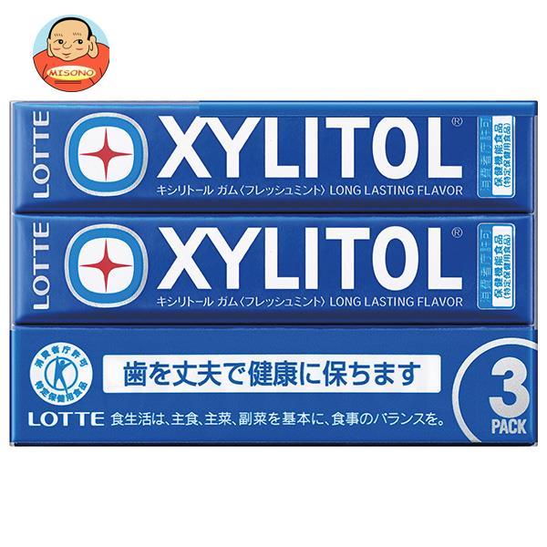 ロッテ（LOTTE） キシリトールガム フレッシュミント【特定保健用食品