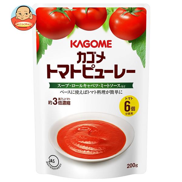 KAGOME カゴメ トマトピューレー 200g×30袋入｜ 送料別 : 味園