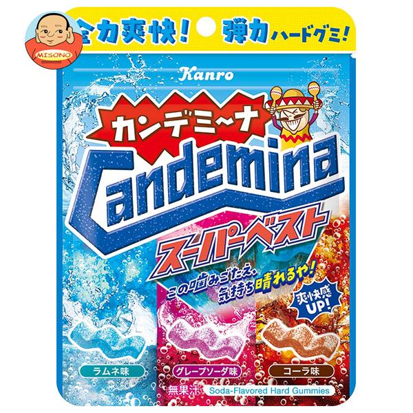 まとめ買いで送料がオトク！3ケースまでは、送料1個口（1梱包）の配送料金でお届けします。1袋あたりの商品価格174円（税別）お菓子 袋 コーラ味 ラムネ味 グレープソーダ味