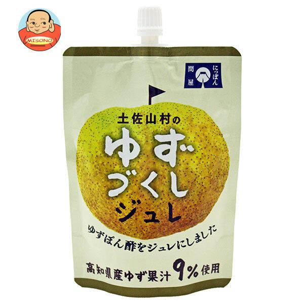 旭フレッシュ 土佐山村のゆずづくし ジュレ 155gパウチ×12袋入×(2ケース)｜ 送料無料
