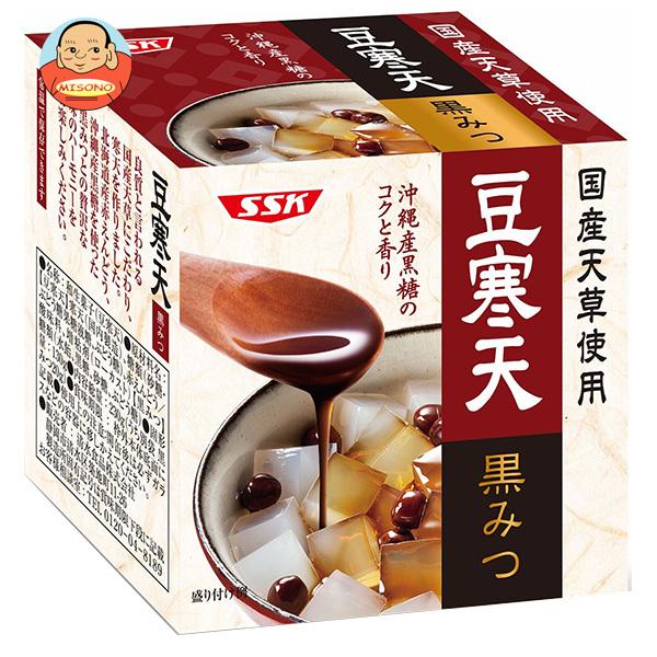 清水食品 SSK 国産天草使用 黒みつ豆寒天 230g×12個入｜ 送料別 : 味園