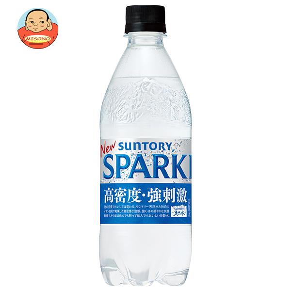 サントリー 天然水 SPARKLING(スパークリング)【手売り用】 500mlペットボトル×24本入×(2ケース)｜ 送料無料