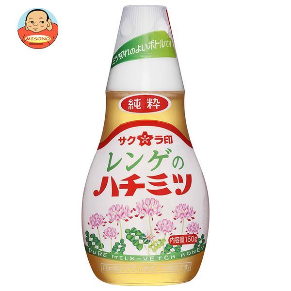 サクラ印 加藤美蜂園 純粋レンゲハチミツ 150g×15本入｜ 送料別 : 味園