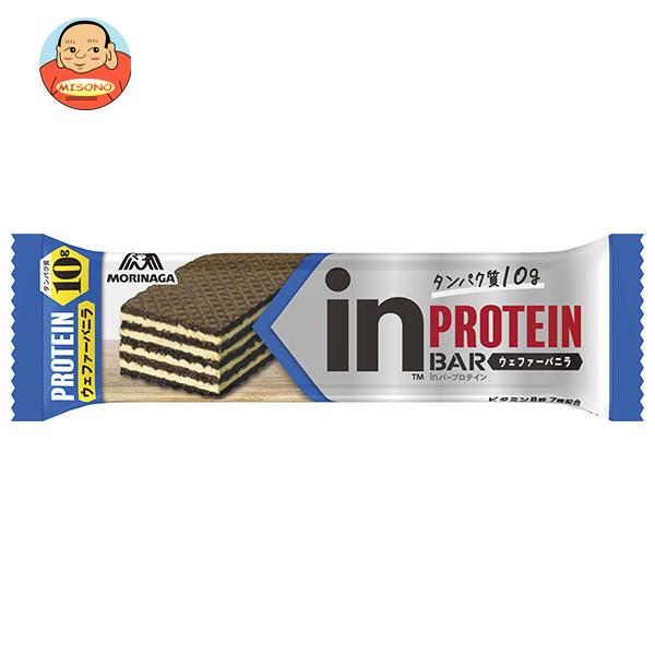 ジュニアプロテインBAR（森永）*144 森永製菓 inバー プロテイン バニラ ×12本入｜ 送料別 : 味園サポート