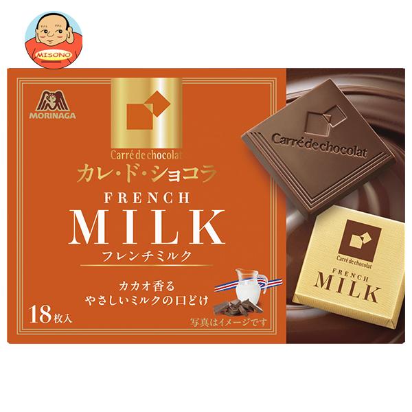 森永製菓 カレ・ド・ショコラ フレンチミルク 18枚×6箱入｜ 送料別