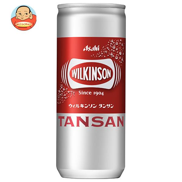 ウィルキンソン タンサン 250ml 缶 80本 (20本入×4 まとめ買い) アサヒ 炭酸水 炭酸飲料 強炭酸 プレーン