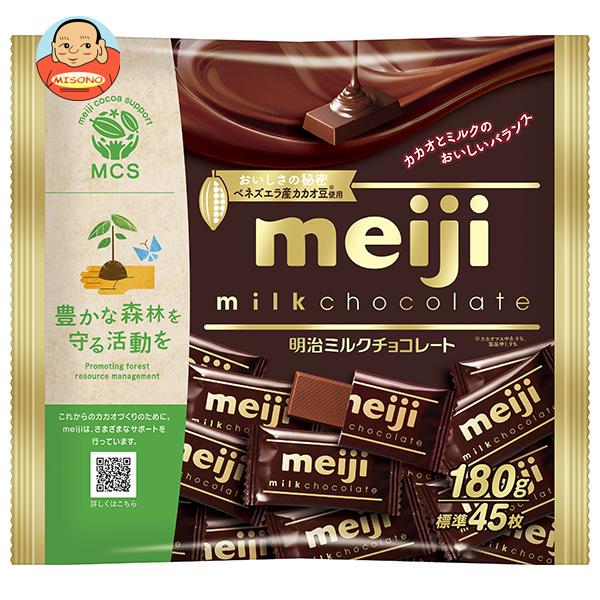 チョコレート効果 明治 ミルクチョコレート ビッグパック 180g×12袋入