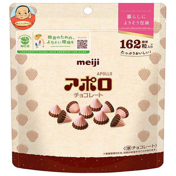 明治（meiji） アポロ シンプル包装 大容量パウチ 226g×10袋入｜ 送料