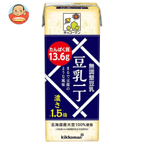 キッコーマン豆乳 キッコーマン 豆乳一丁 200ml紙パック×18本入｜ 送料
