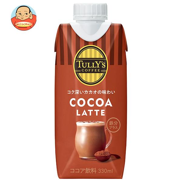 まとめ買いで送料がオトク！3ケースまでは、送料1個口（1梱包）の配送料金でお届けします。1本あたりの商品価格160円（税別）TULLYS COFFEE ココア