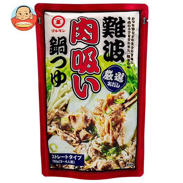 まとめ買いで送料がオトク！2ケースまでは、送料1個口（1梱包）の配送料金でお届けします。1袋あたりの商品価格258円（税別）つゆ だし 調味料 鍋スープ ストレートタイプ